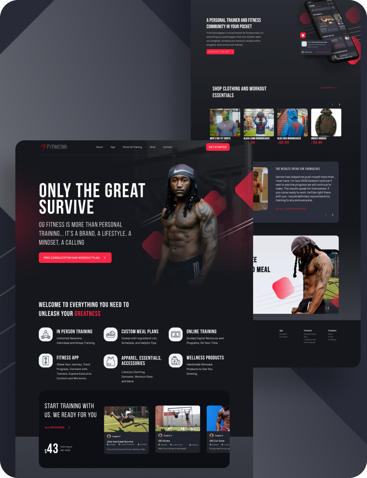 Launching New Website for the Top Fitness Coach in Washington, D.C