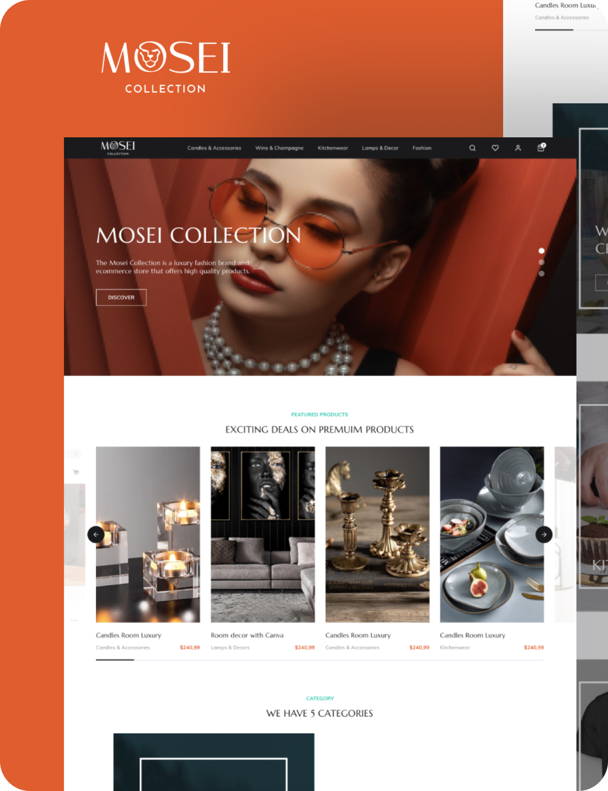 Branded E-commerce Website to Elevate the Luxury Shopping Experience